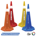 RoadQuip Barrier Cone With Decals